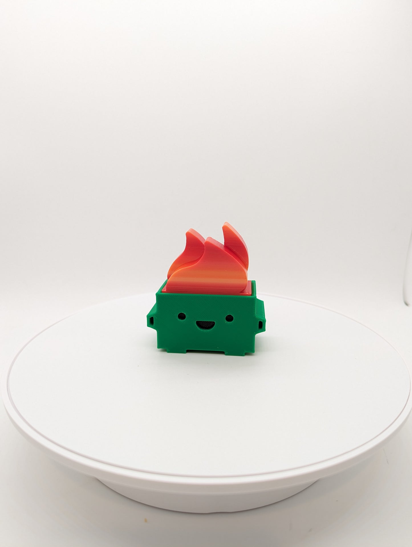 3D Printed Dumpster Fire - Small Size