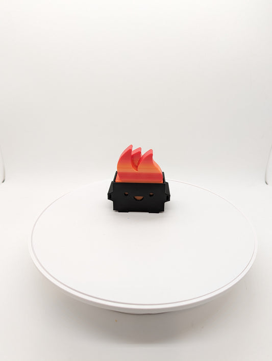 3D Printed Dumpster Fire - Small Size
